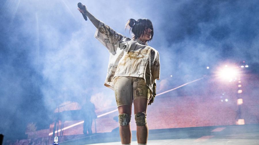 Photo: Billie Eilish performs at the Coachella Music & Arts Festival at the Empire Polo Club on Sat...