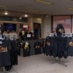 T-shirts for sale for the Solar Eclipse on April 8, 2024 in Niagara Falls, New York. Millions of people have flocked to areas across North America that are in the "path of totality" in order to experience a total solar eclipse. (Photo: Adam Gray, Getty Images)