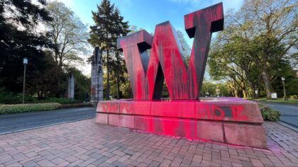 UW pro-Palestinian protest