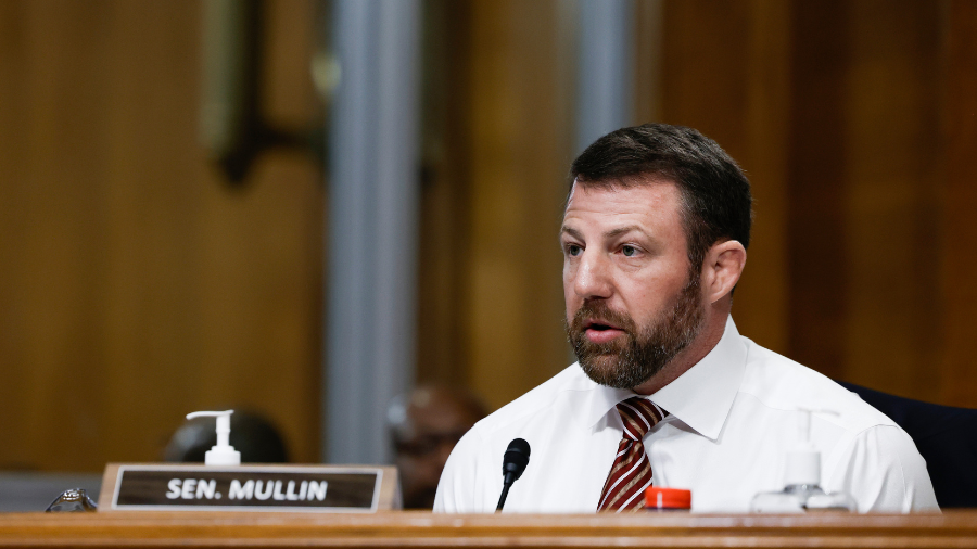 Sen. Markwayne Mullin. (Getty Images)...